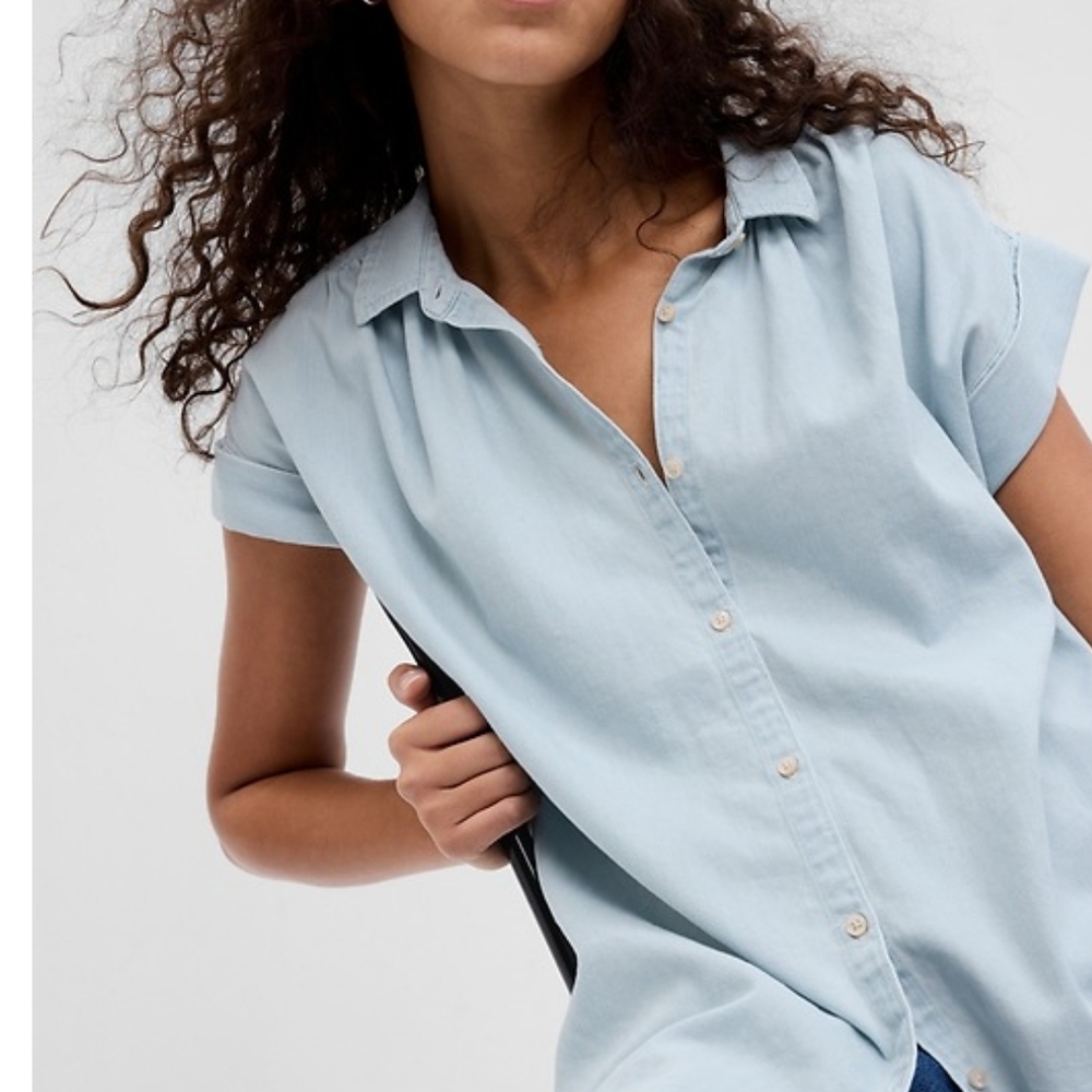 GAP Denim Dolman Shirt for Women